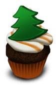 Weihnachts Cupcake