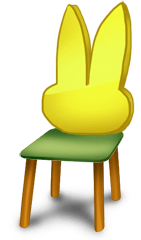 Kaninchen-Stuhl