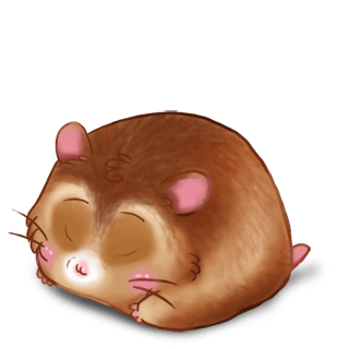 Adoptiere einen Hamster Goldbeige