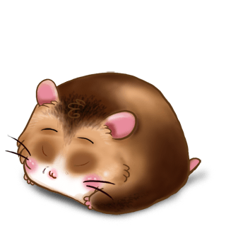 Adoptiere einen Hamster Milchschokolade