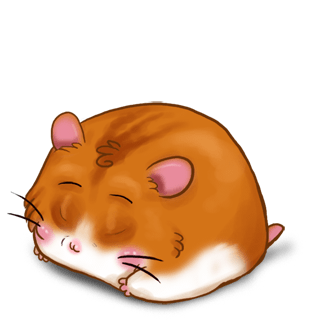 Adoptiere einen Hamster Braun gestreift