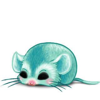 Adoptiere einen Maus Türkis