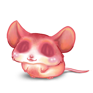 Adoptiere einen Maus Pfirsich