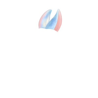 Adoptiere einen Kaninchen Pastellblau